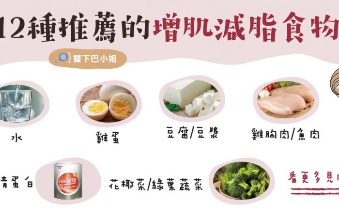 12種推薦的增肌減脂食物