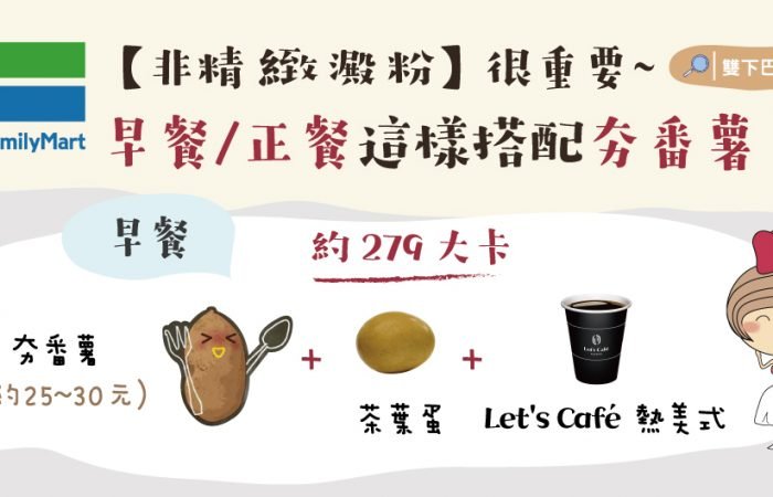 【非精緻澱粉】很重要~  早餐/正餐這樣搭配夯番薯