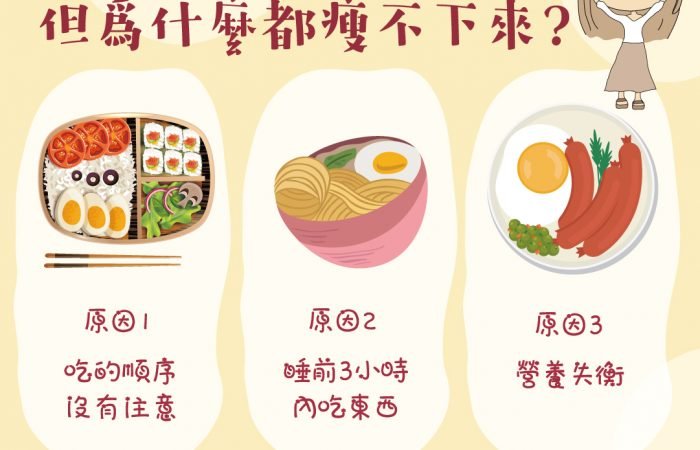 明明吃很少，但為什麼都瘦不下來?