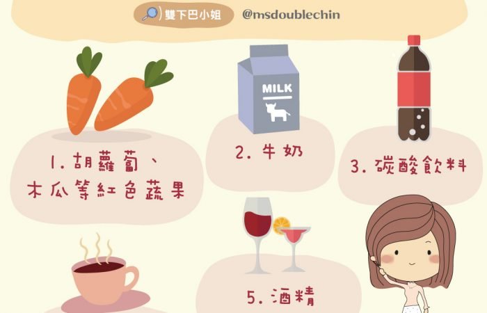 讓你皮膚變差的食物～